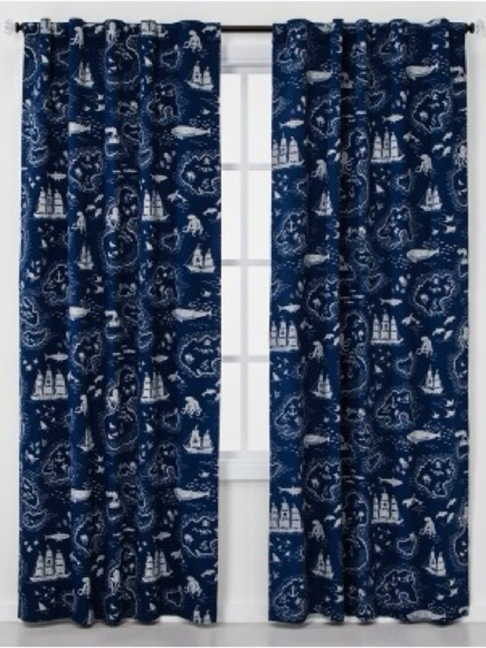 Pillowfort Pirate Adventure blackout Curtain Panels (2)
